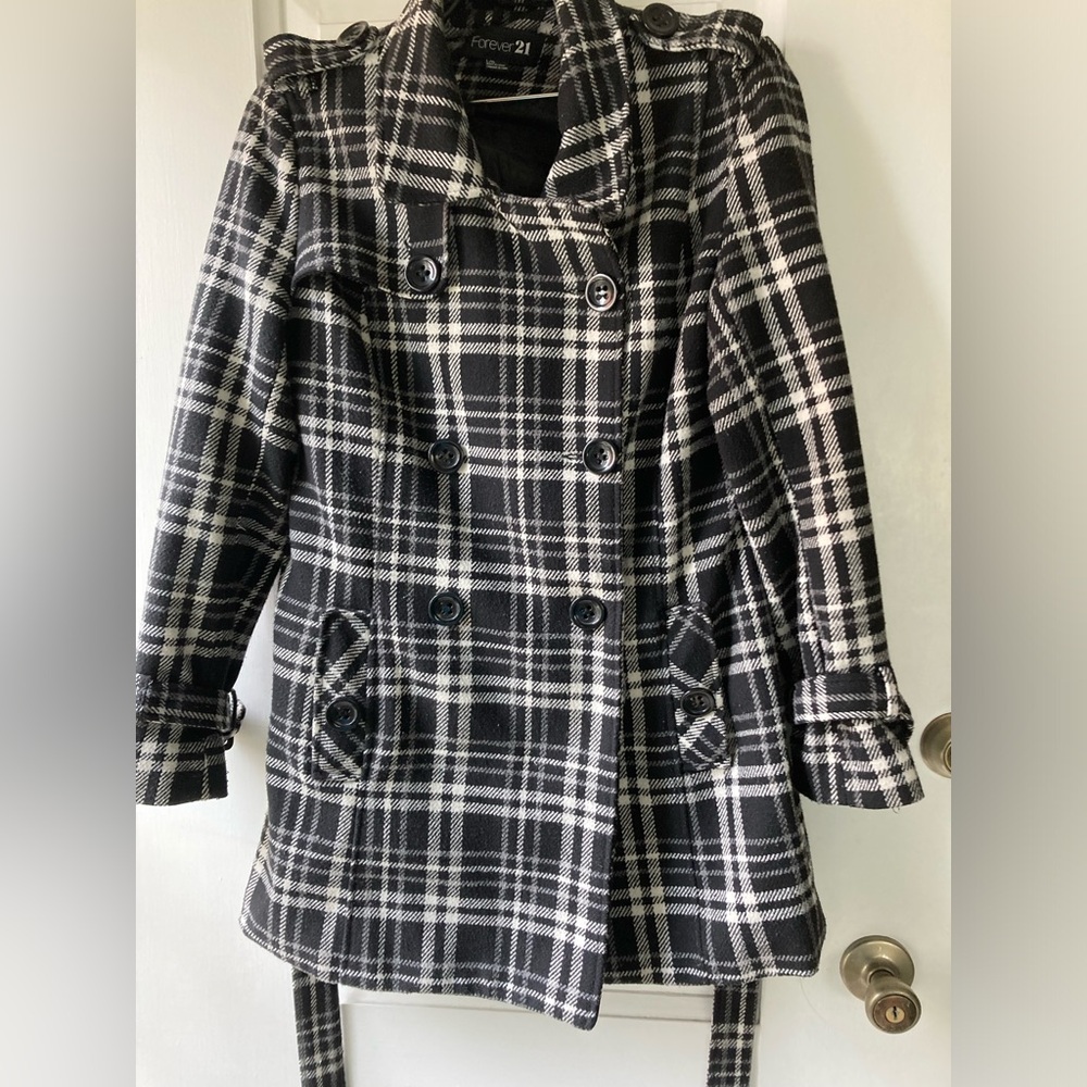 Forever 21 plaid jacket
